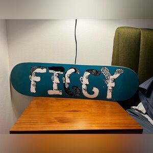 Baker Figgy Skateboard Deck. Size 8.38